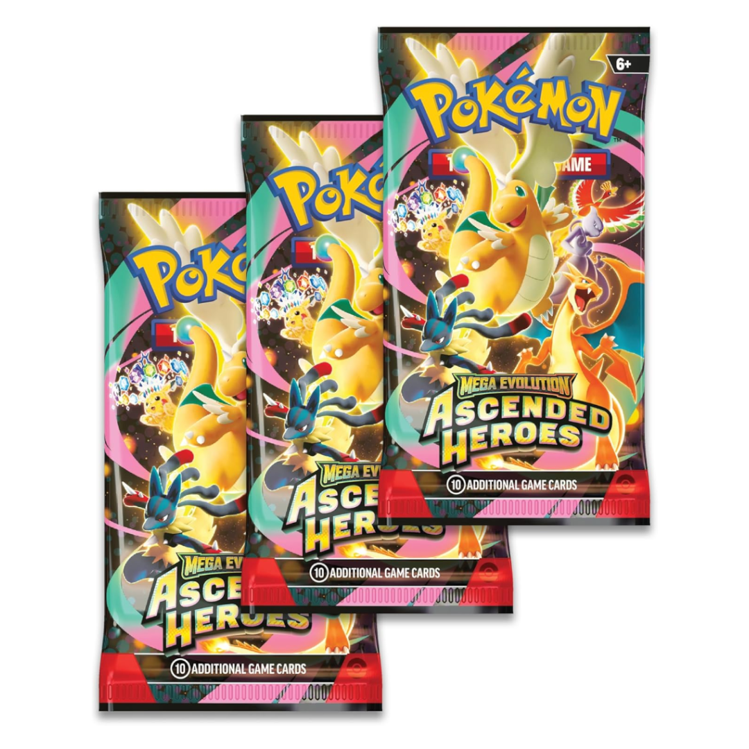 Pokémon TCG: Mega Evolution—Ascended Heroes Tech Sticker Collection—Gastly