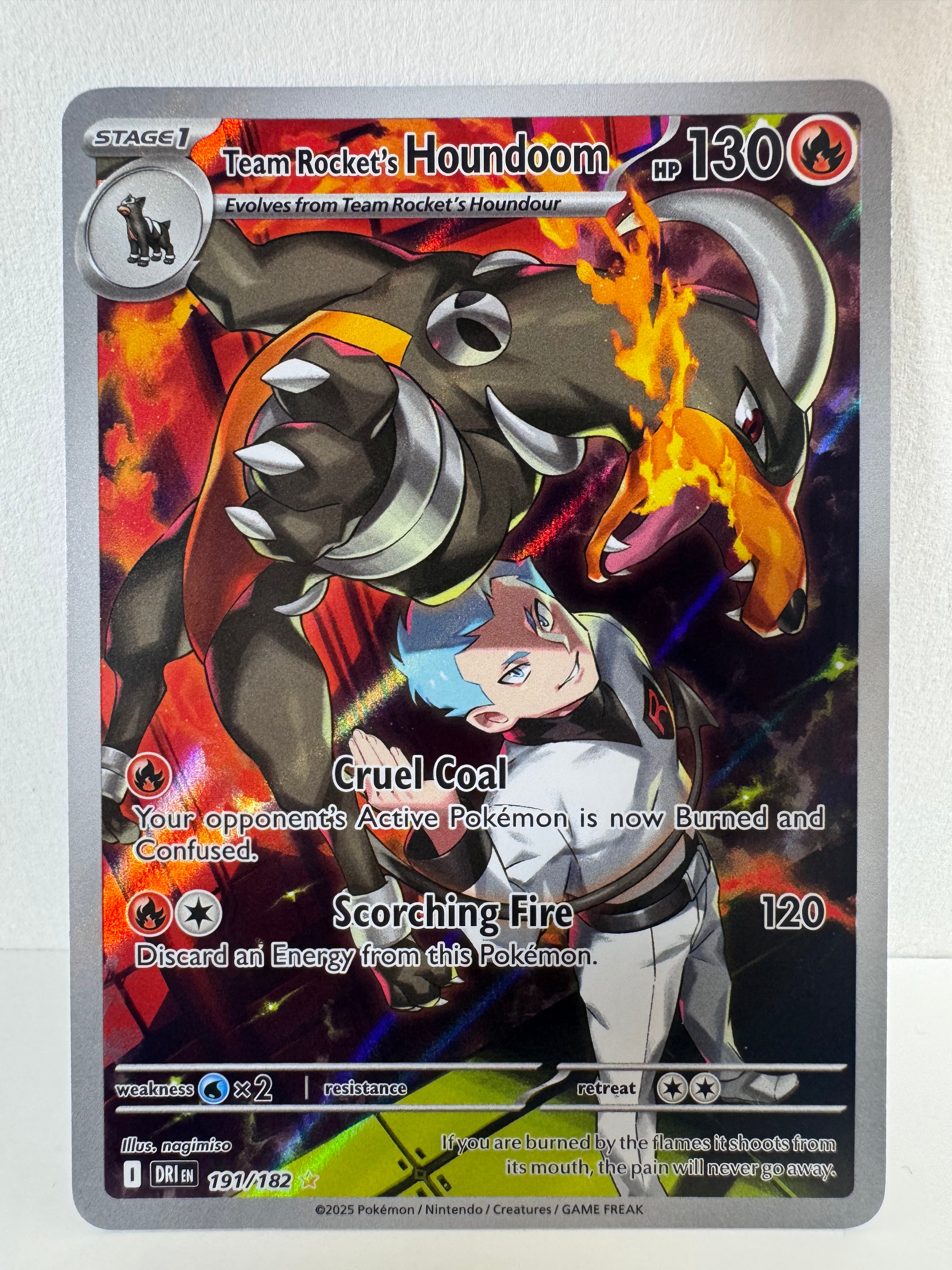 Team Rocket's Houndoom - 191/182