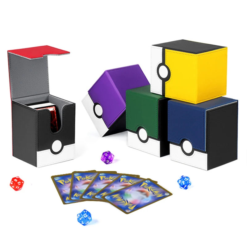 Leather deck storage container Holds 100-130 Cards