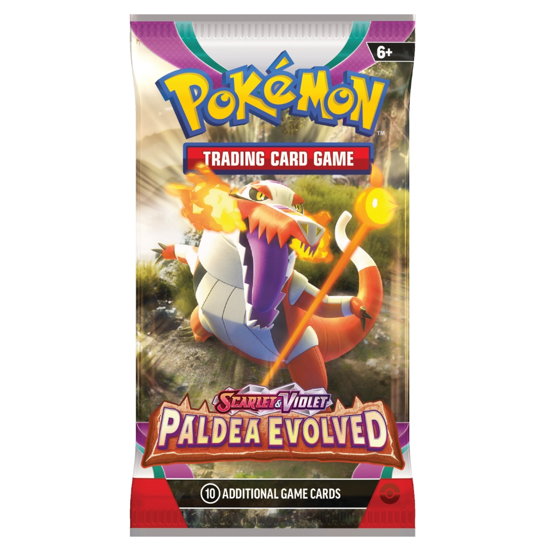 Pokémon Paldea Evolved Booster Pack x1